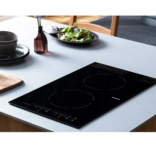 2口IHクッキングヒーター　IHC-BFL221-B ブラック